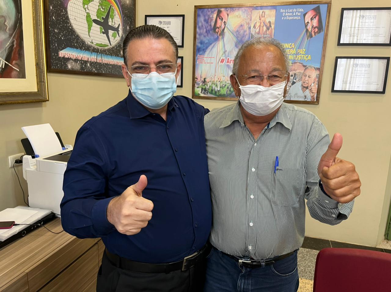 Dr. Pessoa e Deputado Gessivaldo se reúnem para definir candidatos do Republicanos