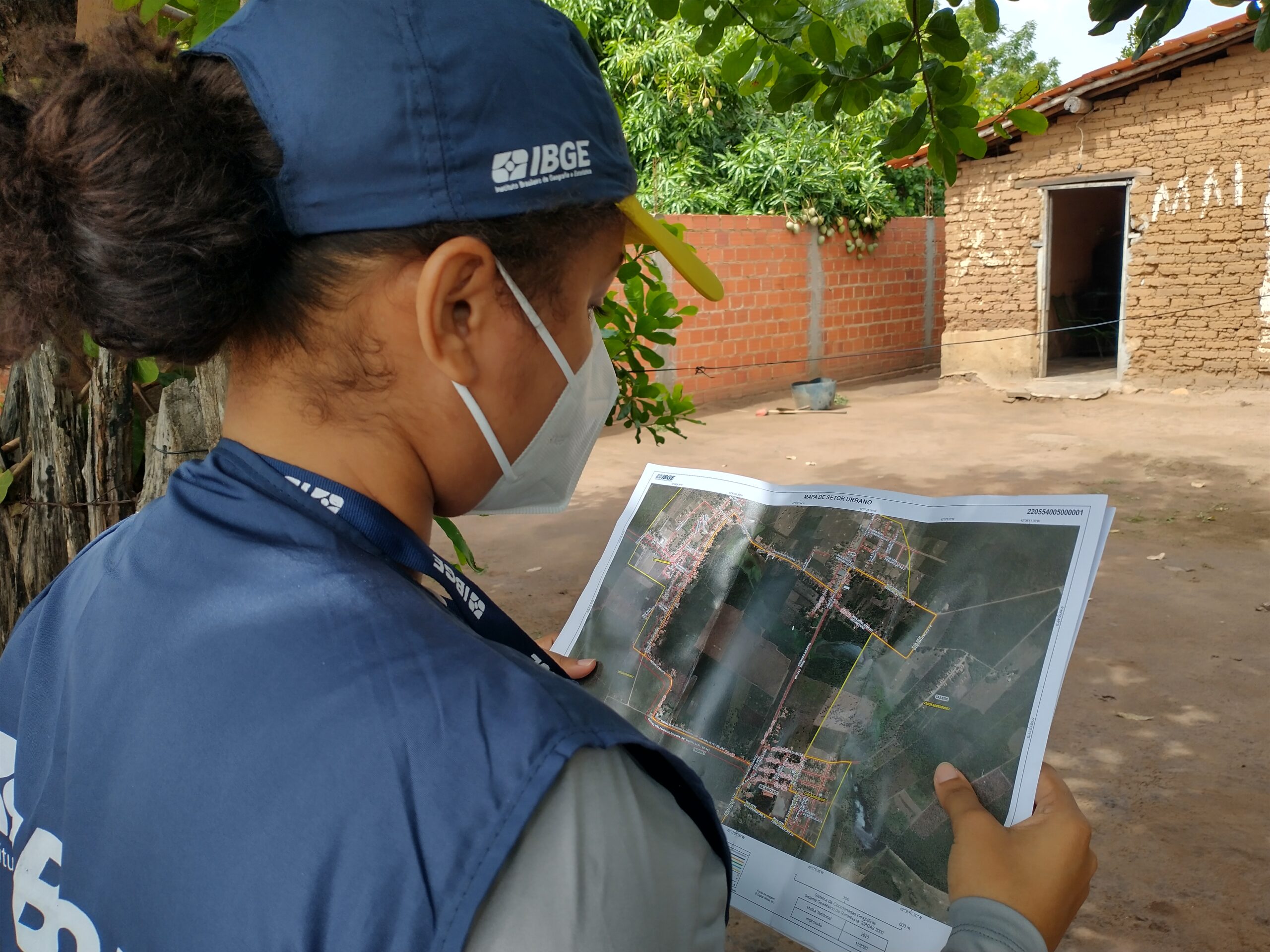 IBGE registra todos os endereços do Brasil