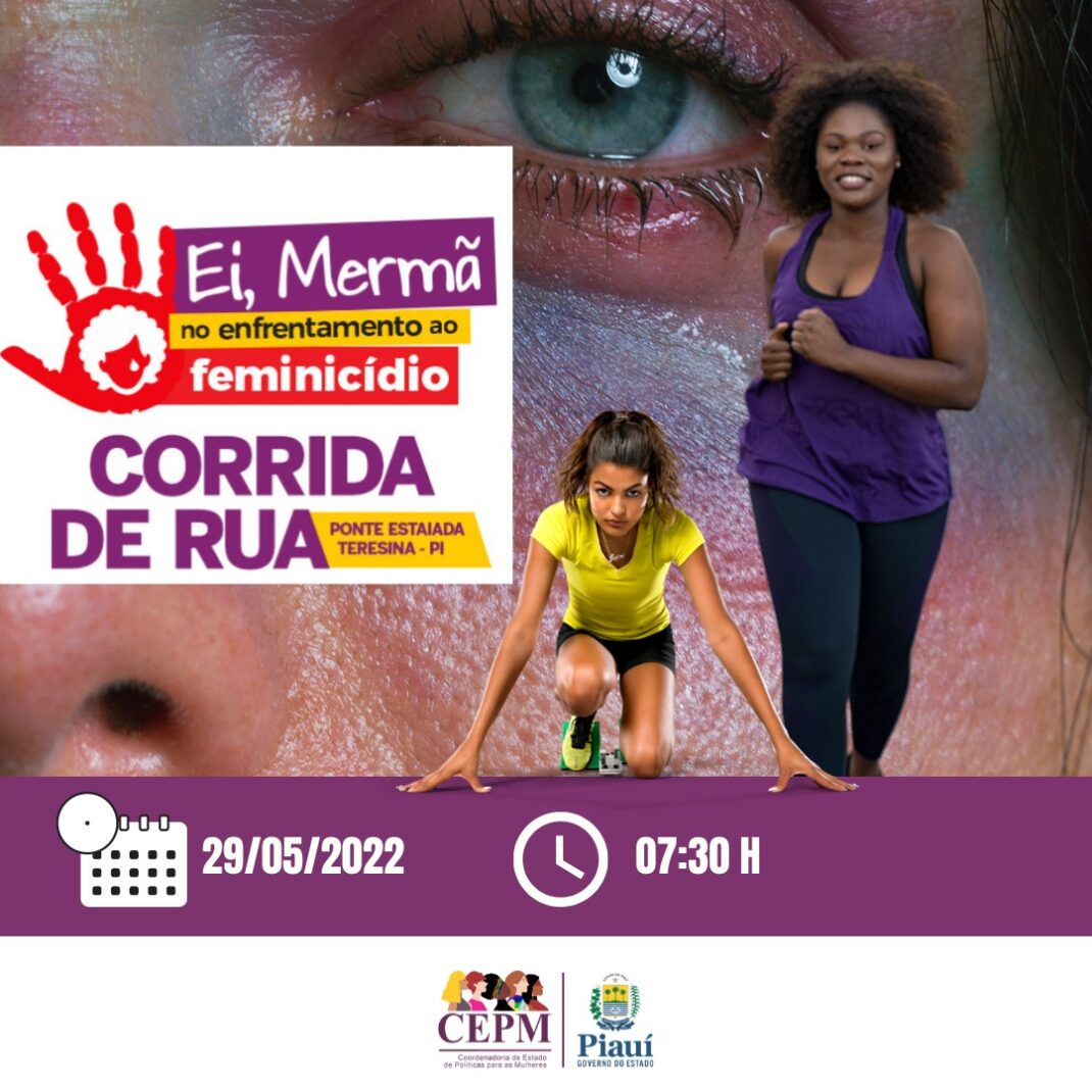 Coordenadoria das Mulheres realiza corrida Contra o Feminicídio neste domingo (29)