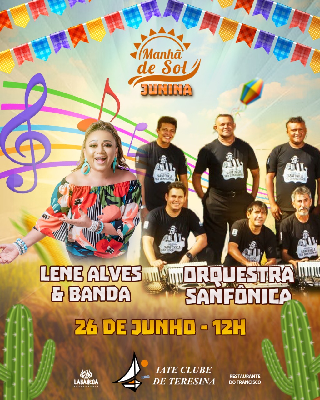 Iate Clube celebrará o período junino com dois eventos