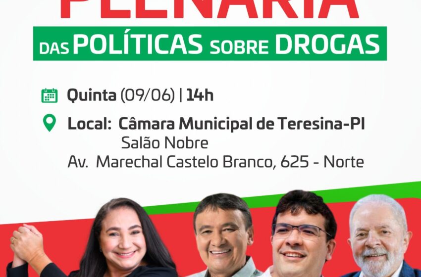  Cida Santiago organiza plenária sobre drogas