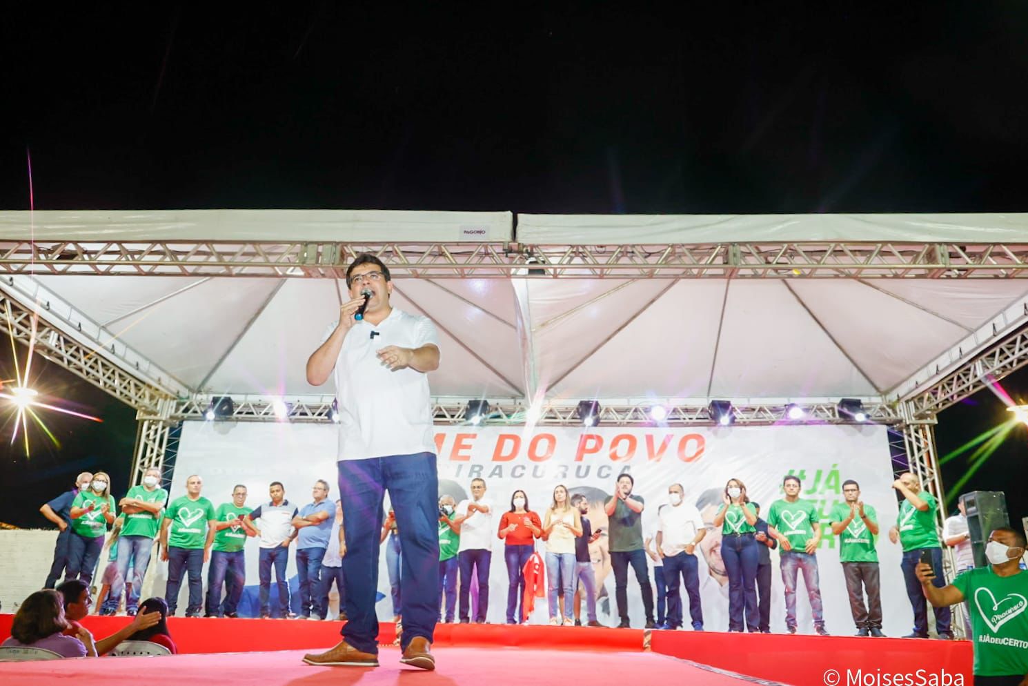 Rafael Fonteles reforça apoio de prefeito, ex-prefeito e vereadores