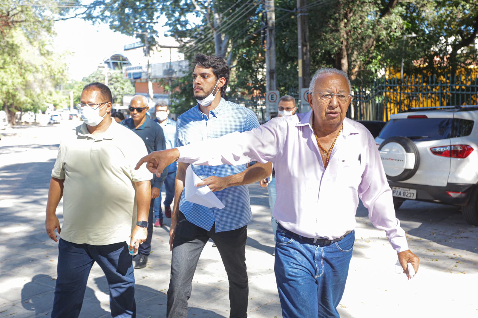 Dr. Pessoa anuncia aumento de estacionamento no Centro de Teresina