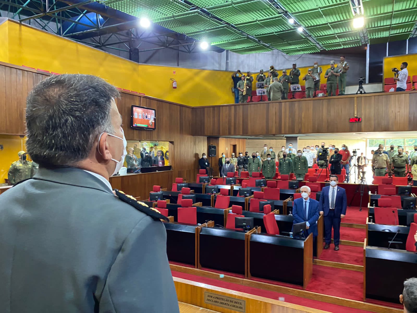 ALEPI homenageia Polícia Militar pelos 187 anos em sessão solene