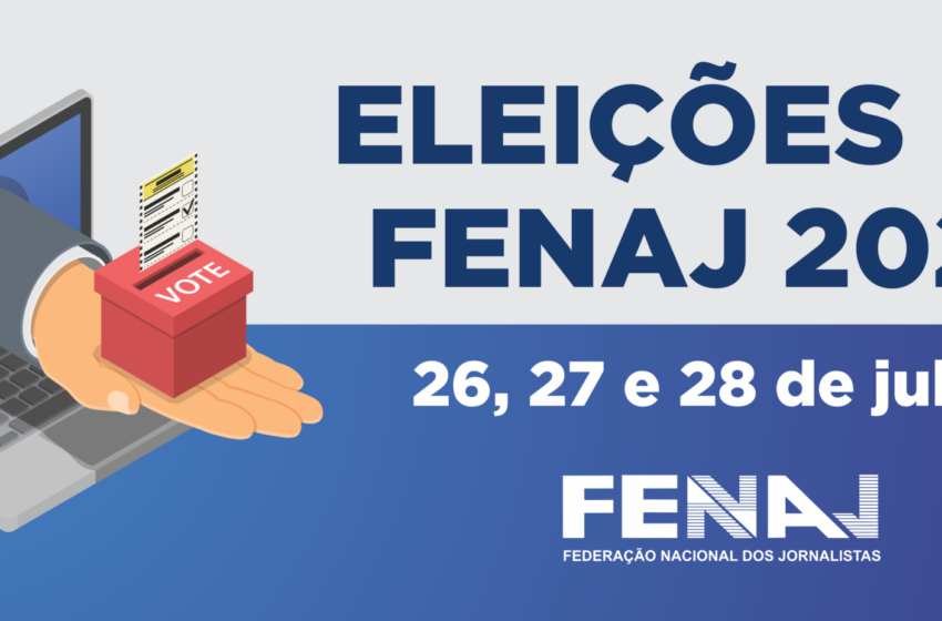  Federação dos Jornalistas inicia eleição hoje(26) com chapa única