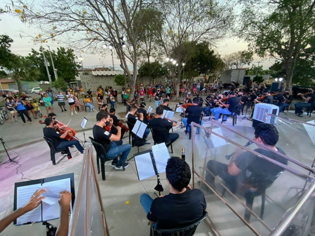 Orquestra Sinfônica se apresenta nesta sexta na Praça do Liceu