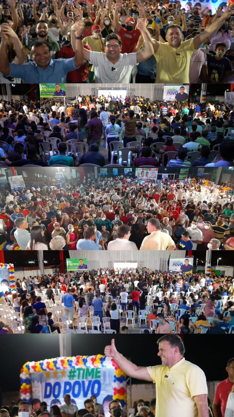 Deputados Carlos Augusto e Fábio Abreu reúnem lideranças no Clube do Gari