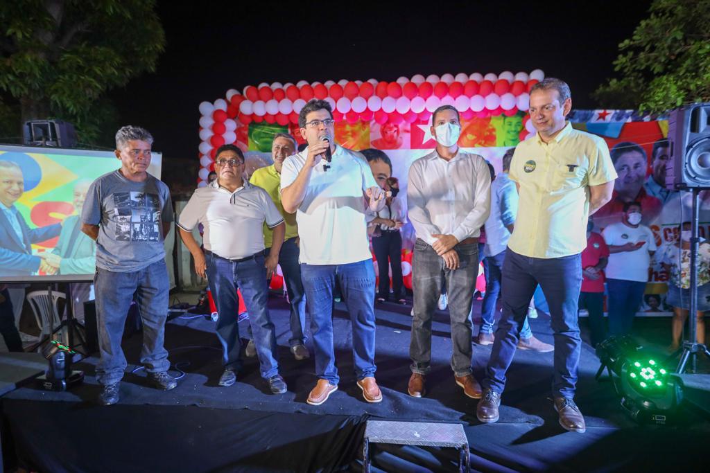 Rafael e Wellington participam de reunião nos bairros Pedra Mole e São Joaquim