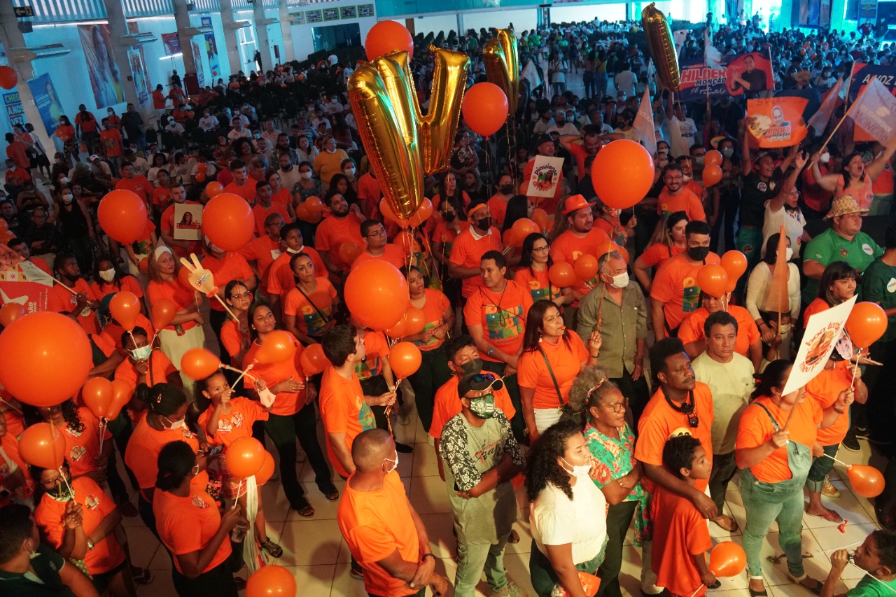 Viviane Moura foi destaque nas convenções partidárias do grupo governista