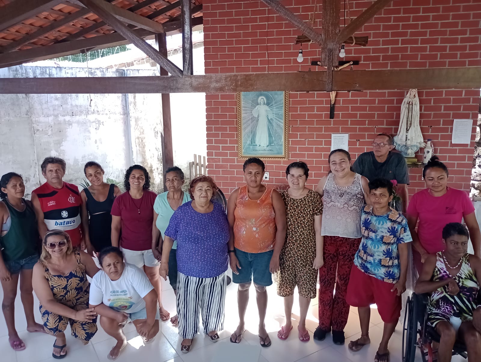 Cida Santiago visita Projeto Vila das Samaritanas