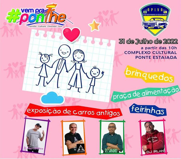 Edição 2022 do “Vem pra Ponthe” ocorre neste domingo (31)
