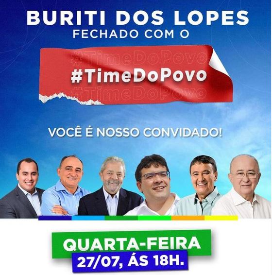 Rafael Fonteles e Wellington Dias participam de reunião hoje(27) em Buriti dos Lopes