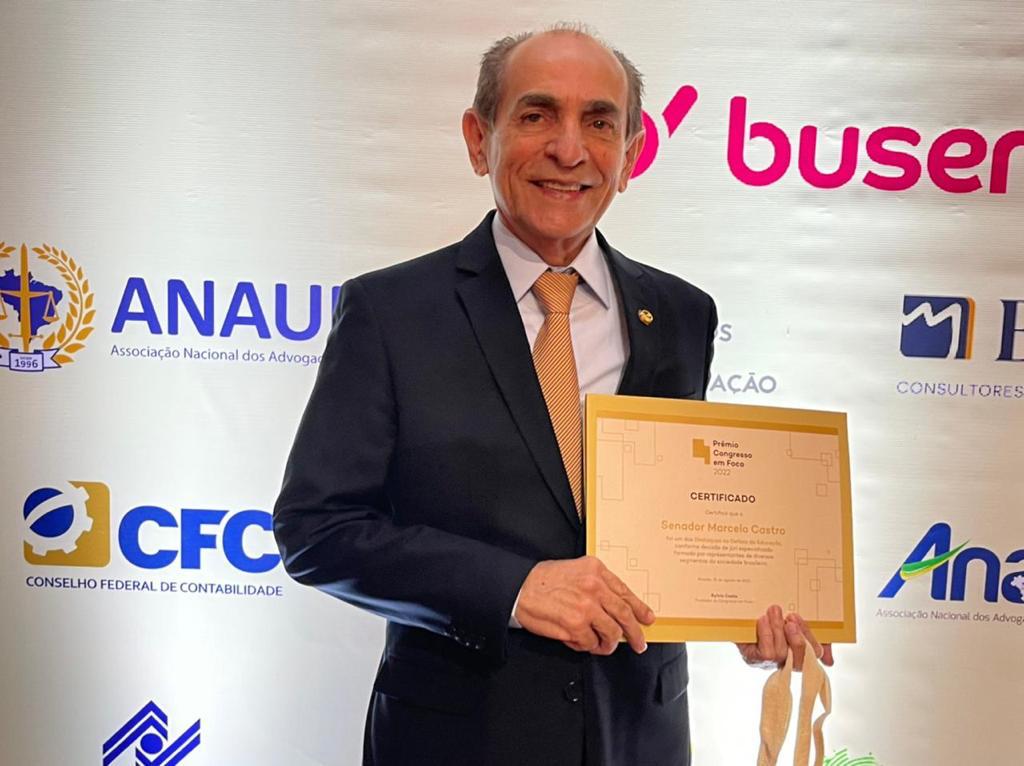 Marcelo Castro é eleito o melhor senador do Brasil