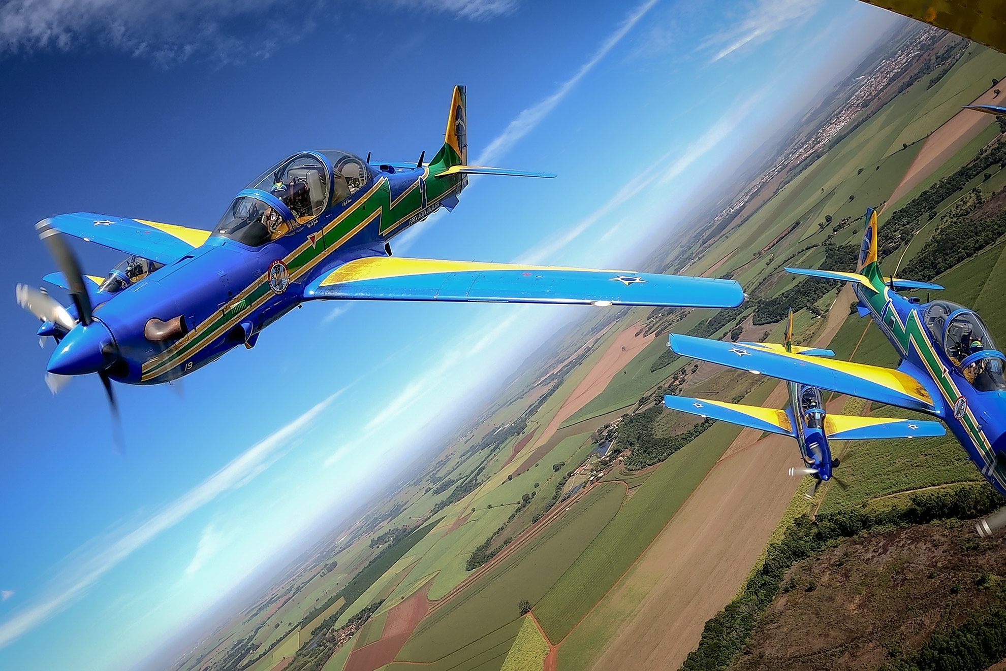 A Esquadrilha da Fumaça fará apresentação, em Teresina, hoje( 26)