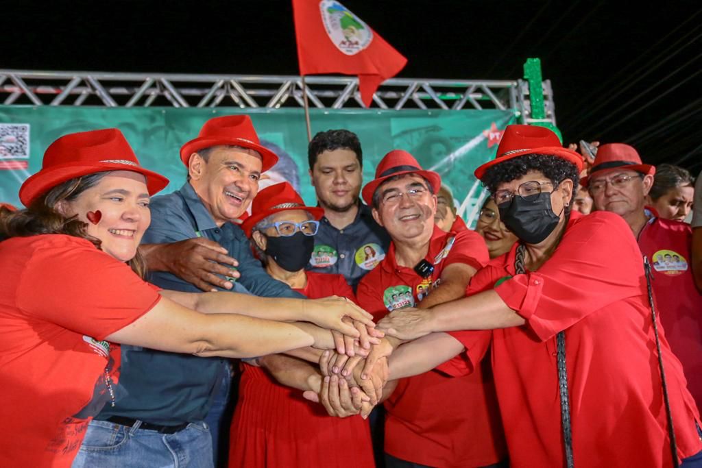 Deputado Francisco Limma inaugura comitê com presença de Wellington Dias