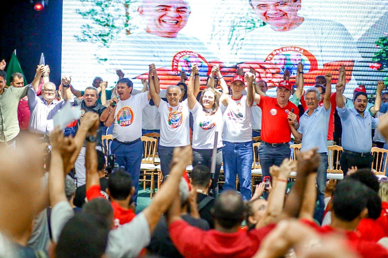 Wellington Dias representa Lula em convenção no Tocantins
