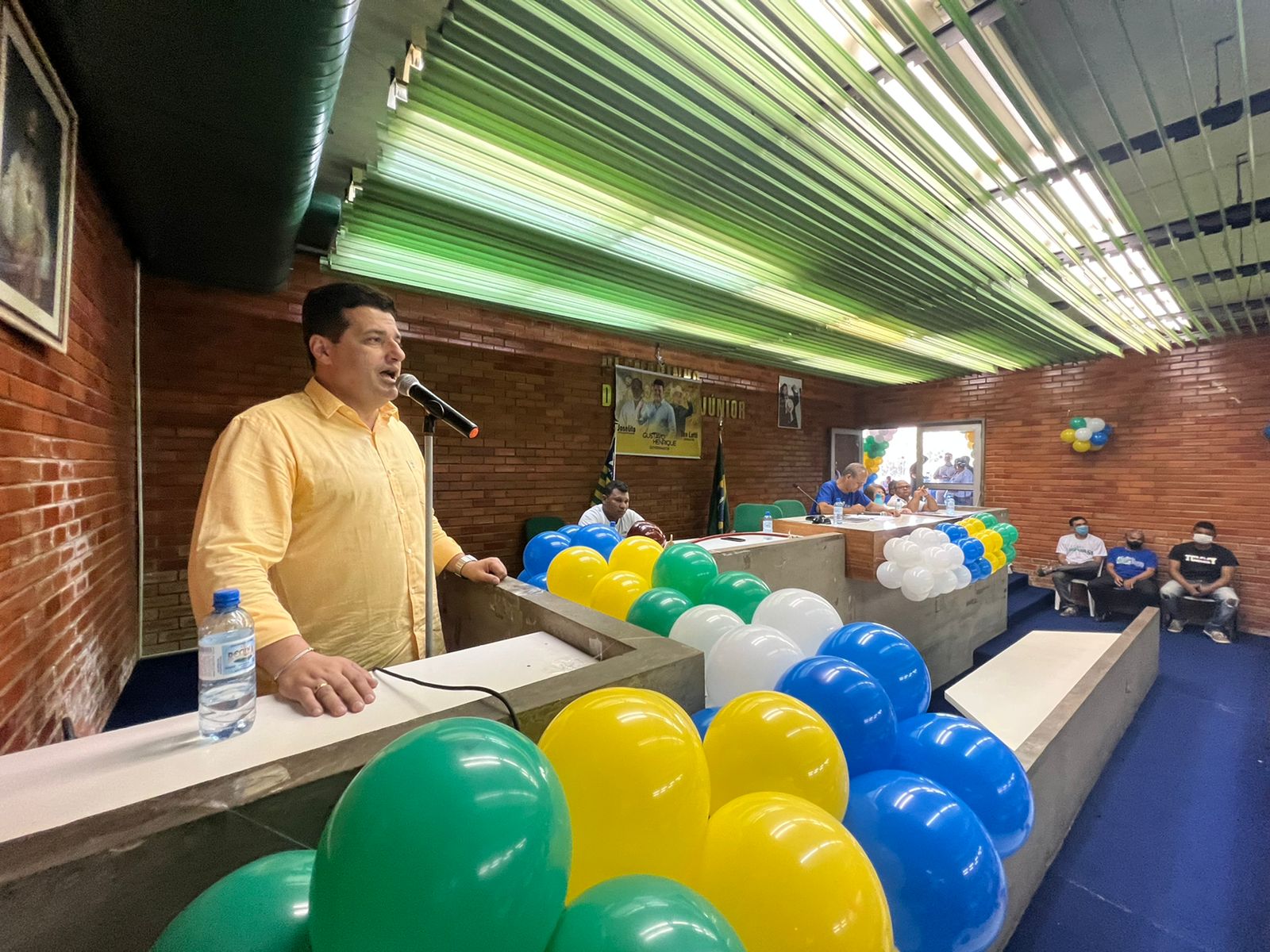 Patriota realiza convenção e apresenta Gustavo Henrique como candidato a Governador