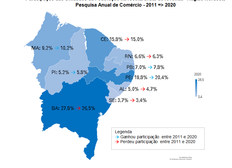  Piauí tem segundo maior crescimento de serviços do Brasil