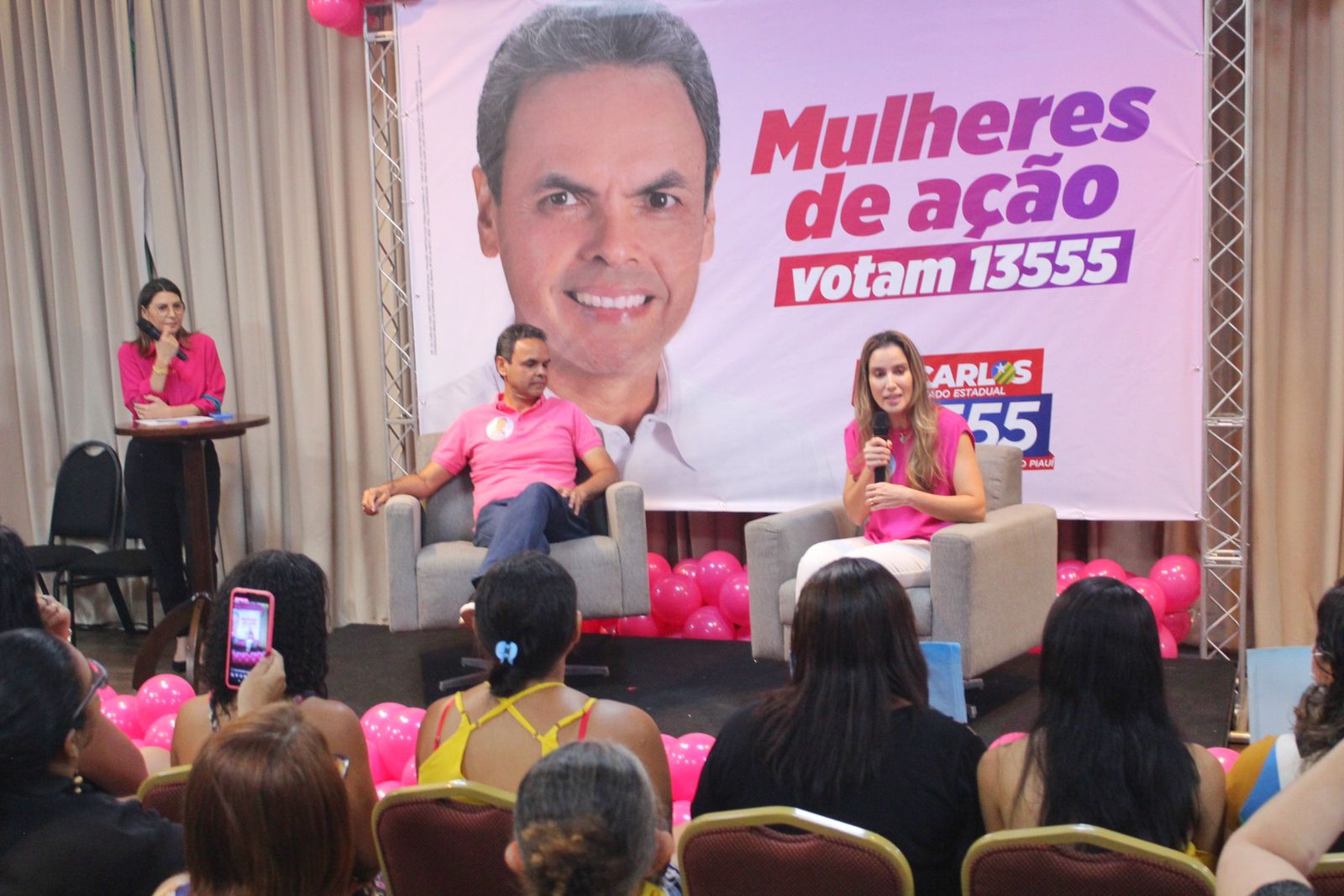 Gil Carlos expõe propostas em prol das mulheres piauienses