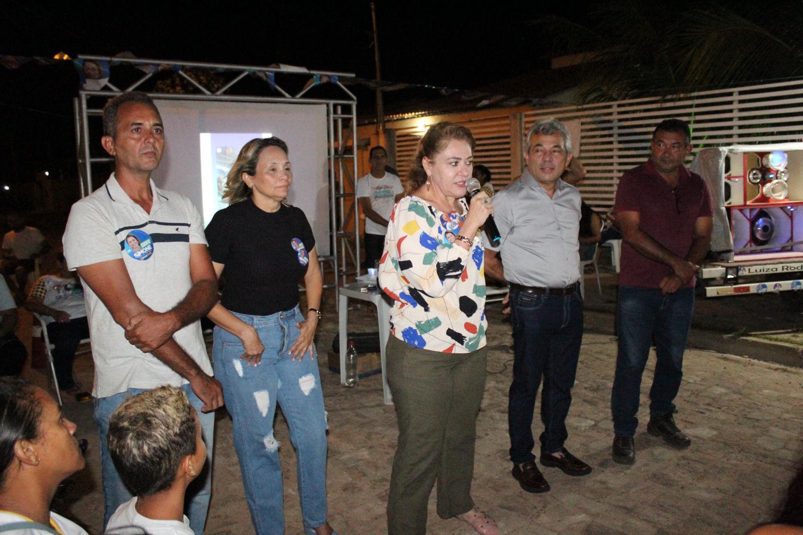 Simone Pereira reforça campanha no Norte do Piauí