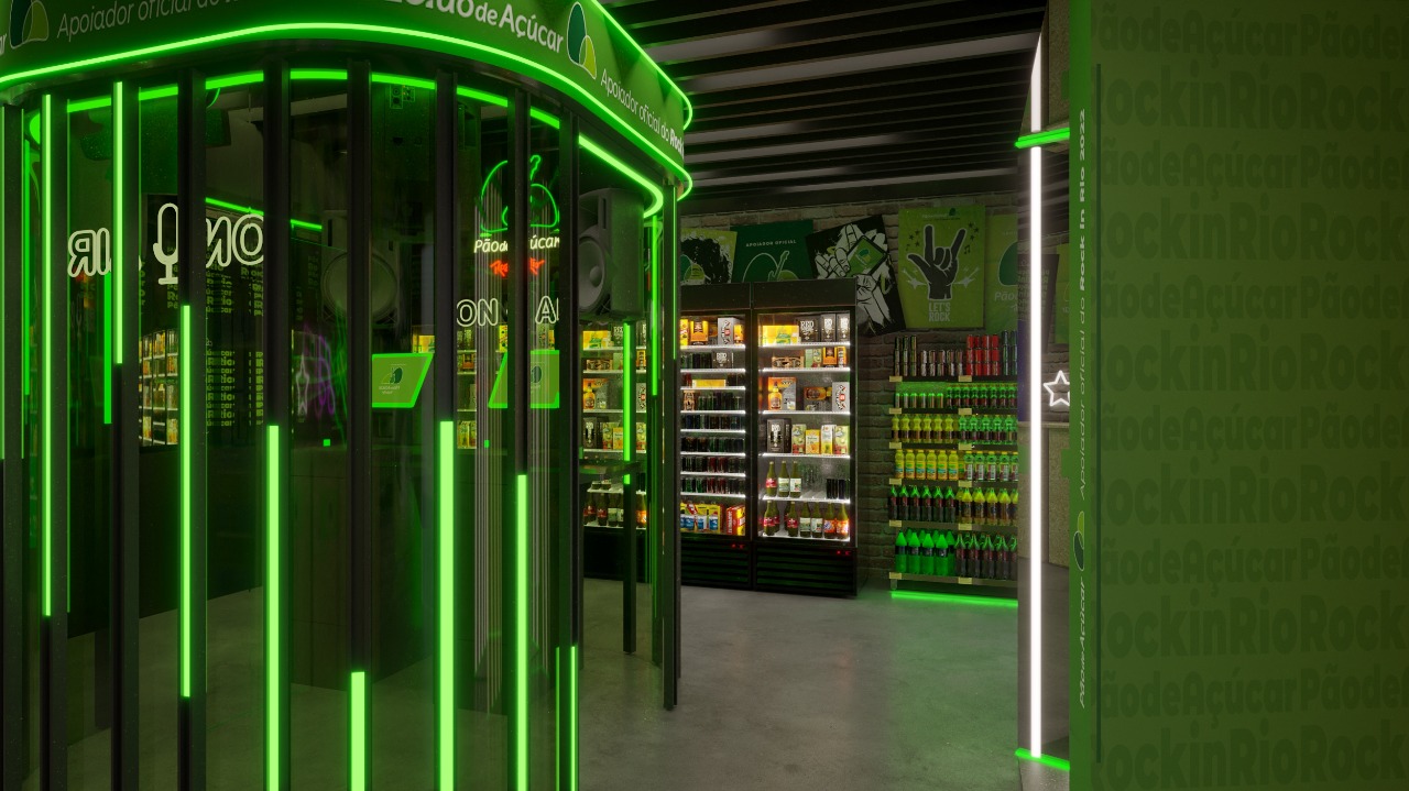 Pão de Açúcar cria loja musical no Rock Districtk