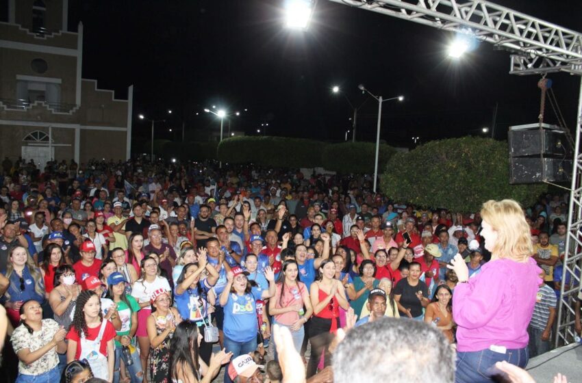  Simone Pereira reúne apoiadores em Ipiranga, Caldeirão Grande e Caridade do Piauí
