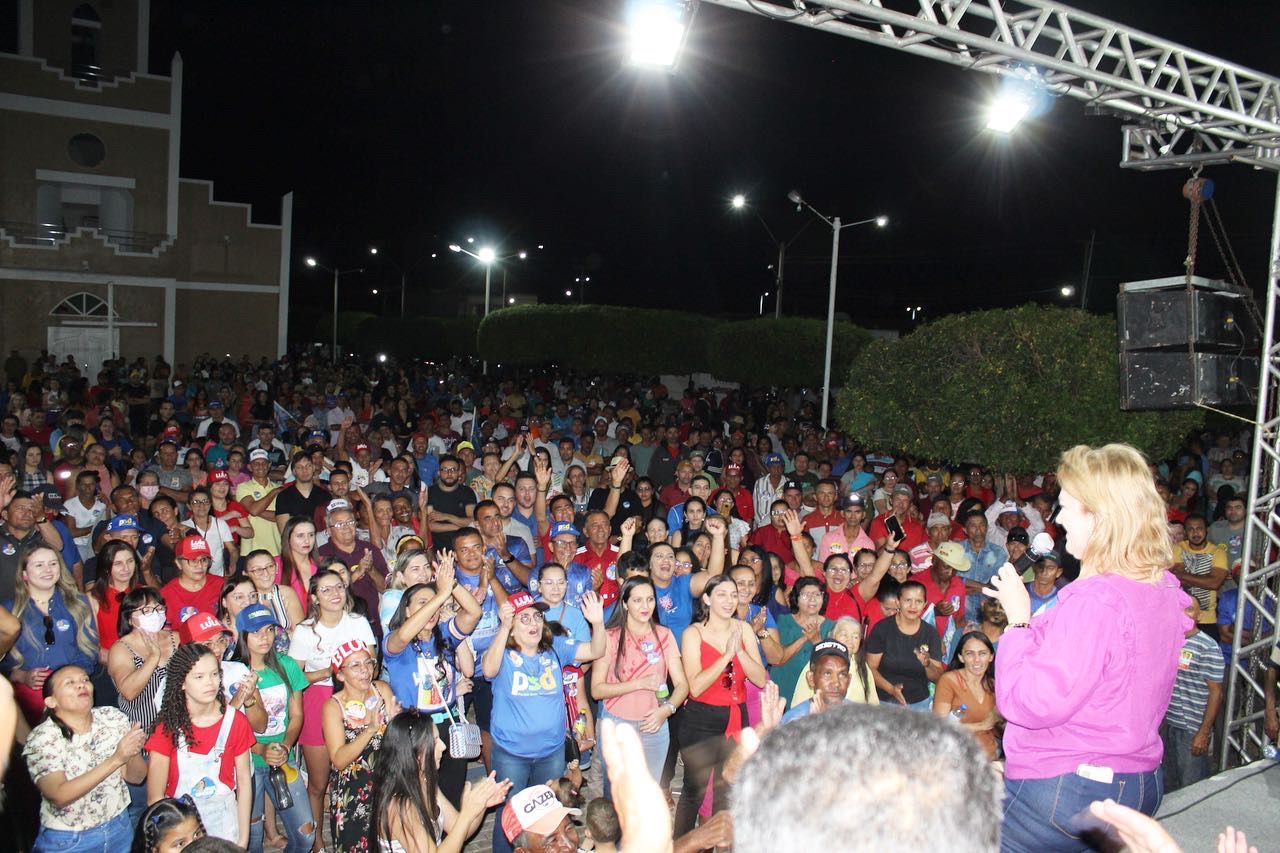 Simone Pereira reúne apoiadores em Ipiranga, Caldeirão Grande e Caridade do Piauí