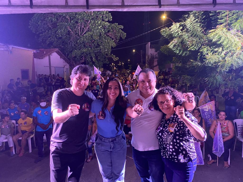 Evaldo e Fernanda Gomes realizam reunião na zona Sul para ouvirem as demandas da comunidade