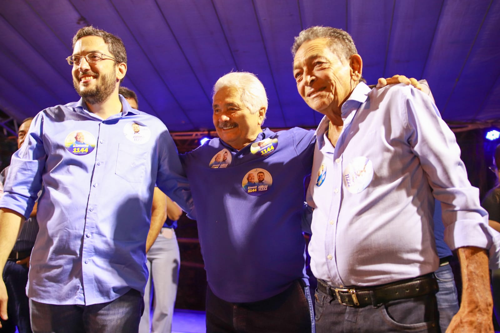 Elmano e Aldo Gil reúnem apoiadores em Picos para encerramento de campanha