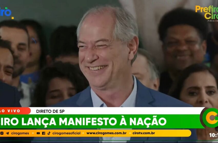 Em dia de ‘pronunciamento à nação’, Ciro tem 2º maior marca de menções no Twitter