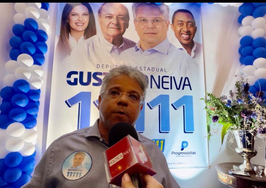 Deputado Gustavo reúne políticos e apoiadores em Teresina