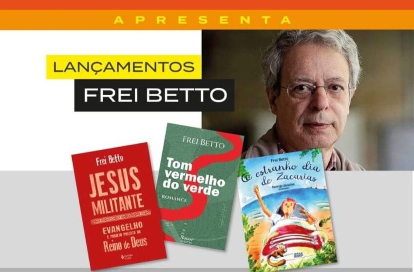  Frei Betto lança três livros em Teresina hoje(17)