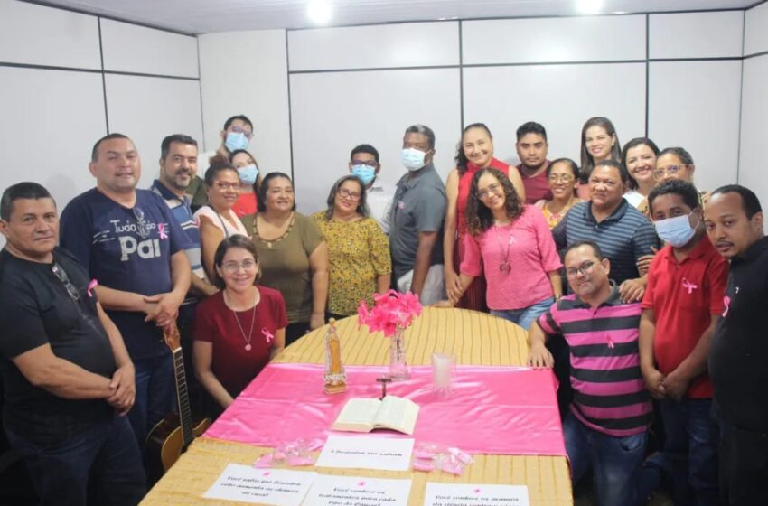  Colaboradores da Cendrogas participam de ação de prevenção ao câncer de mama