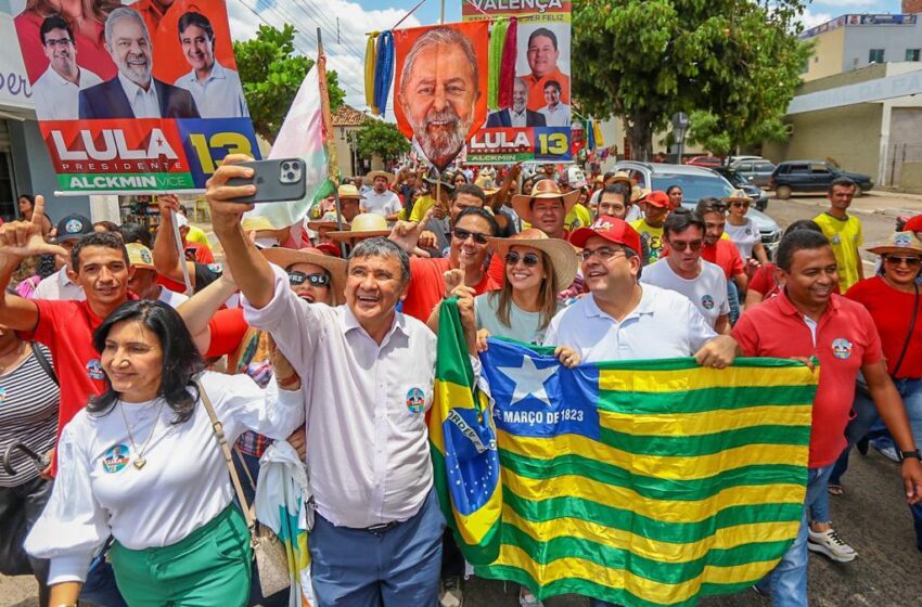  Rafael e Wellington pedem votos para Lula