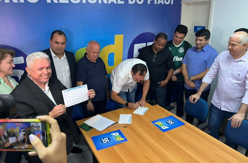 PSD recebe filiações de Vinicius Ferreira e Fábio Dourado