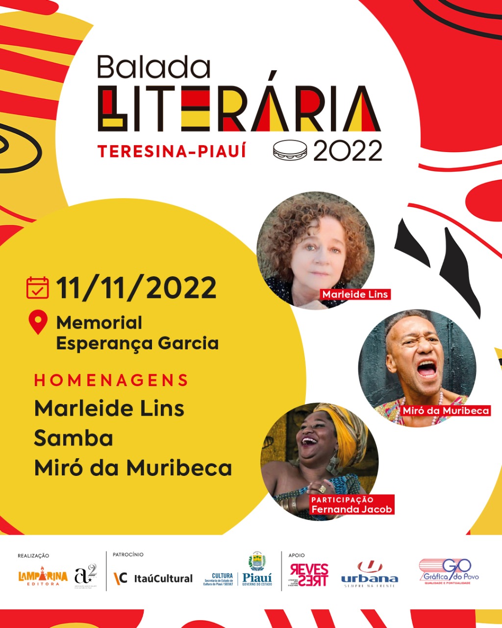 Fernanda Jacob é convidada de hoje (11) da Balada Literária