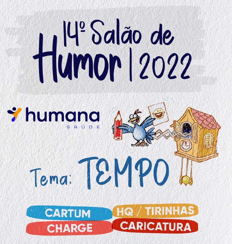 Inscrições para 14° Salão do Humor encerram nesta quarta (30)