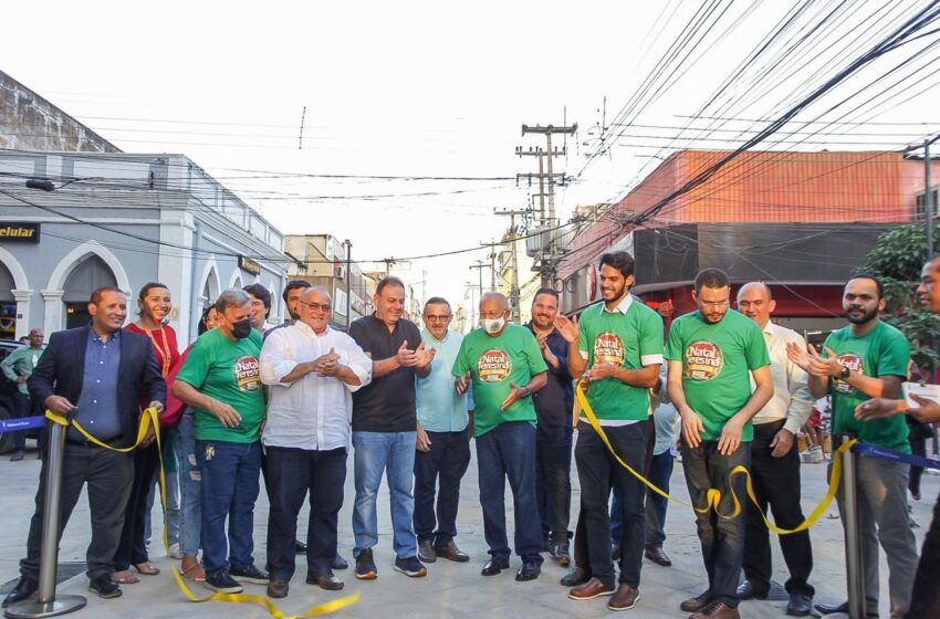  Prefeitura de Teresina entrega obra de revitalização do Centro para a população