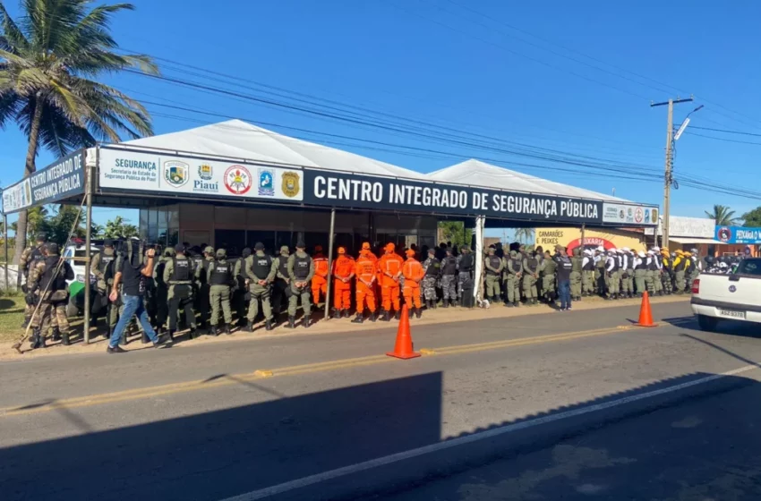  Segurança instala Centro Integrado e reforça ações no litoral do Piauí