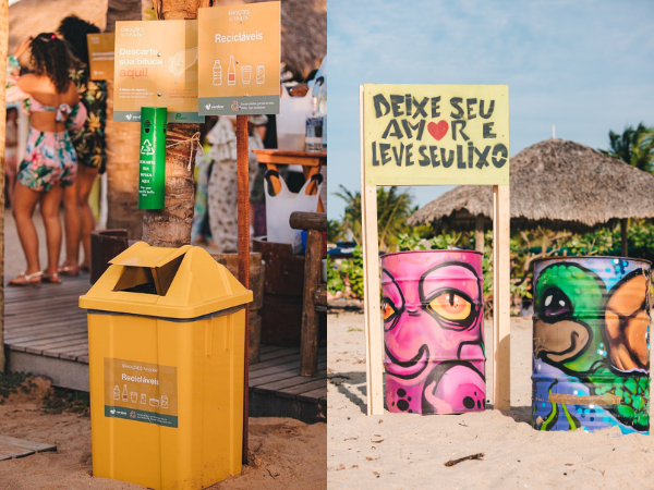  Projeto ‘Lixo Zero’ produz arte no Réveillon de Barra Grande