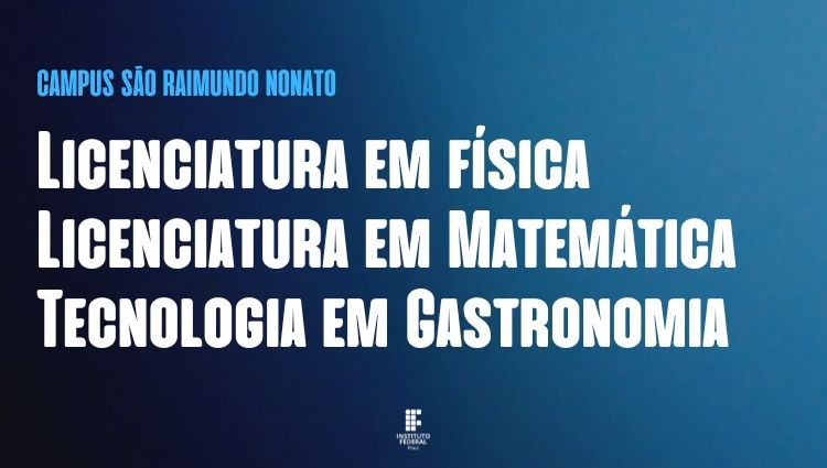  IFPI de São Raimundo Nonato oferta vagas em cursos superiores