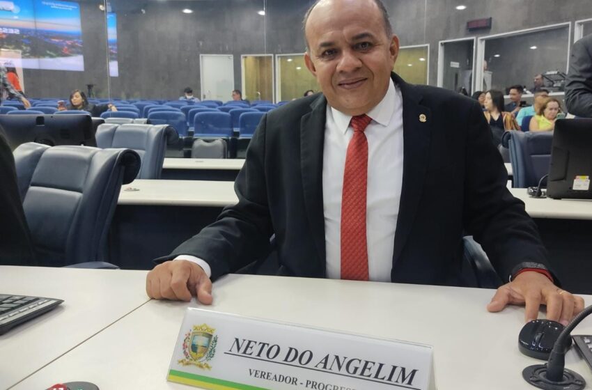  Vereador Neto do Angelin é vice -presidente da comisão de Segurança publica