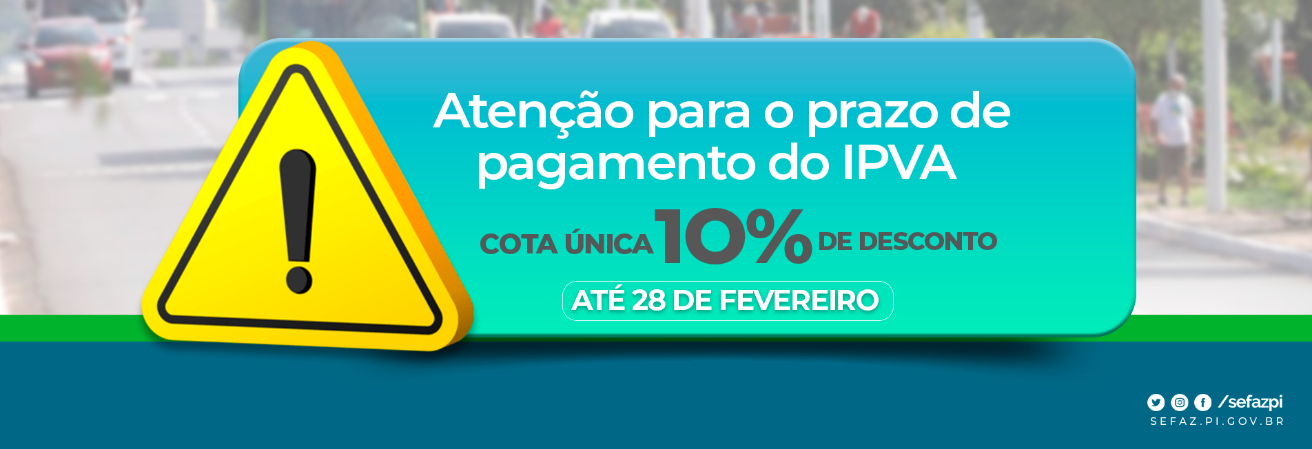 Termina nesta terça (28) prazo para pagar IPVA com 10% de desconto