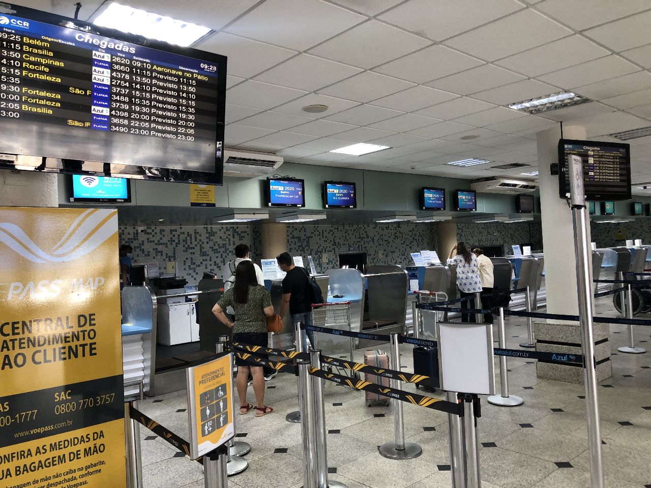 Mais de 13 mil passageiros devem passar pelo Aeroporto de Teresina no feriado da Semana Santa