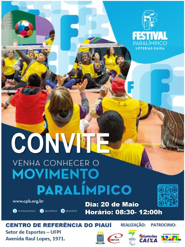 UFPI realiza neste sábado (20) o “Festival Paralímpico”