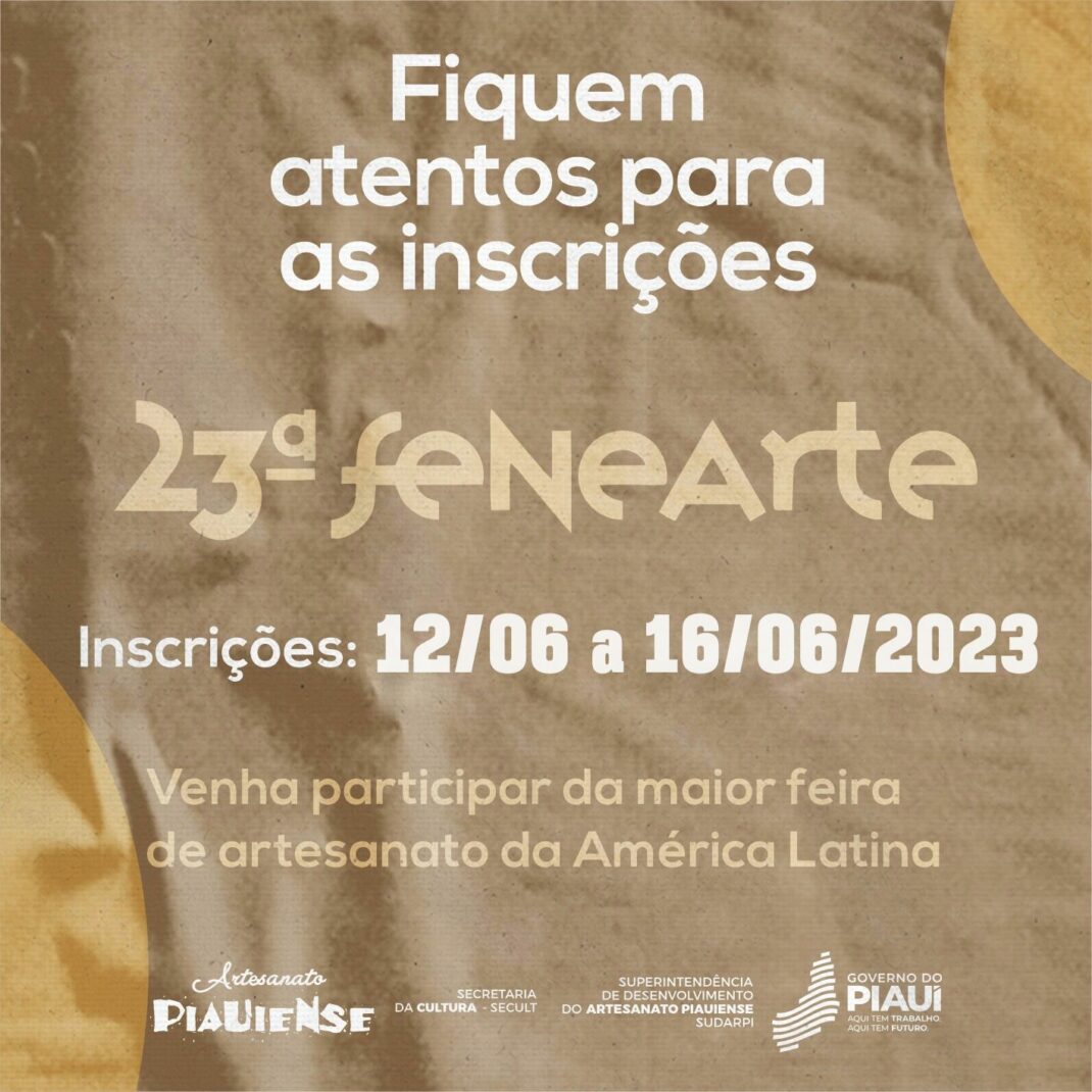 Governo abre inscrições para feira de artesanato da América Latina