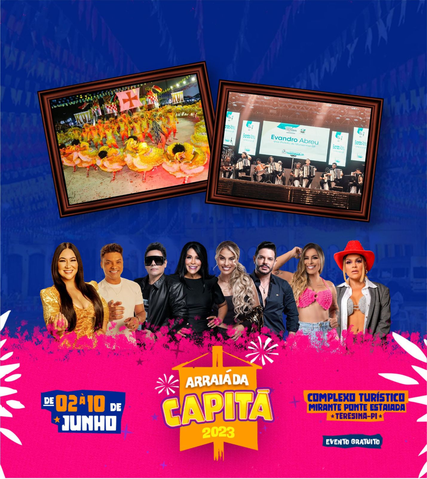 Arraiá da Capitá 2023 inicia nesta sexta-feira (02)