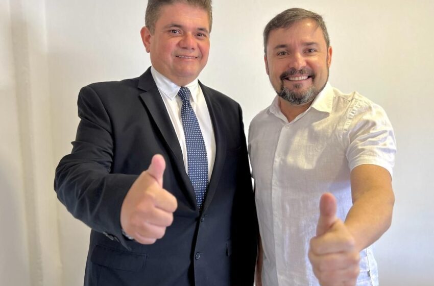  Fábio Xavier declara apoio à pré-candidatura de Fábio Novo à Prefeitura de Teresina