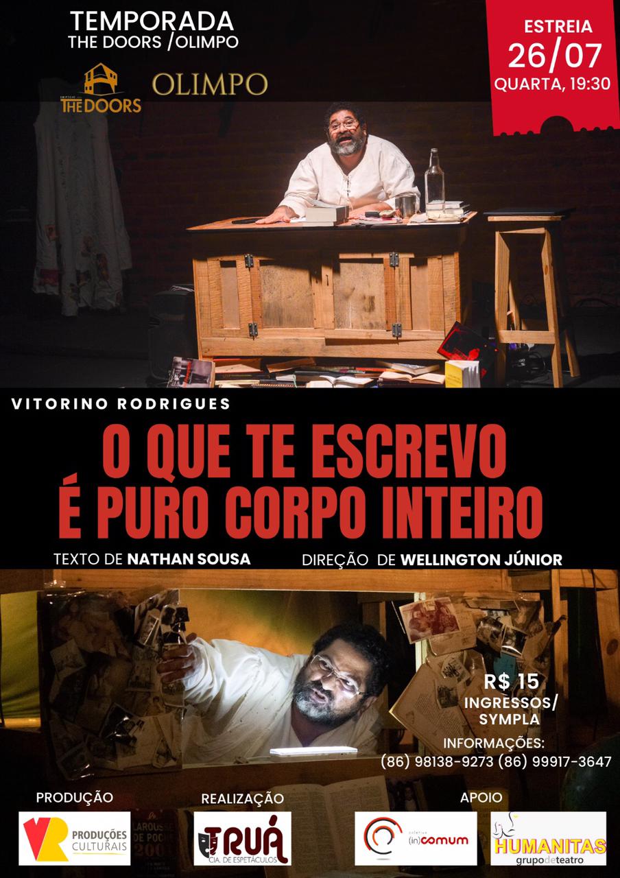 The Doors apresenta “O que te escrevo é puro corpo inteiro”