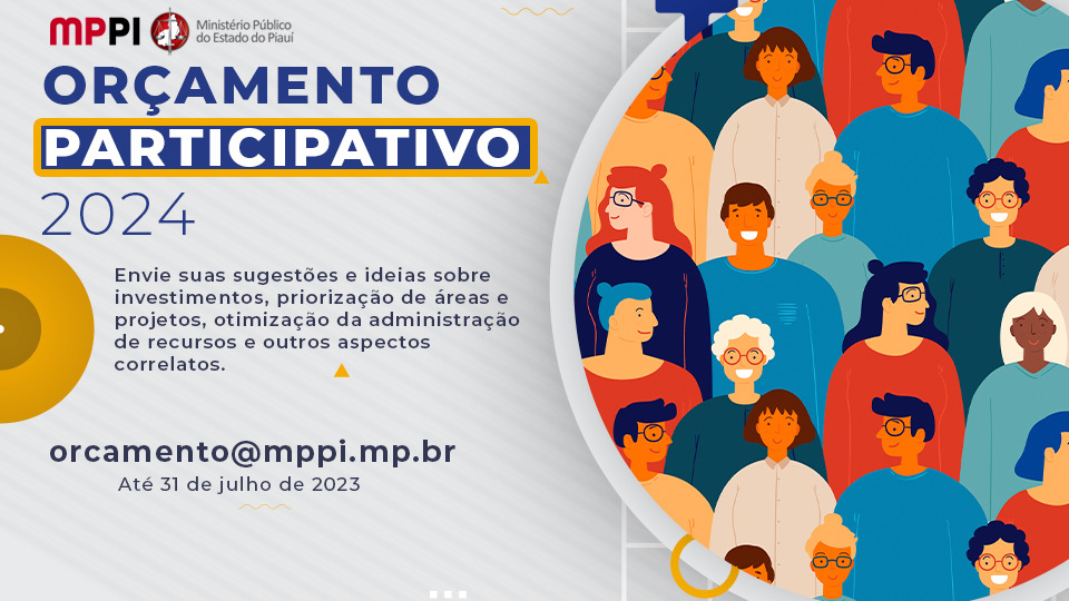 MPPI lança consulta pública para elaboração do Orçamento 2024